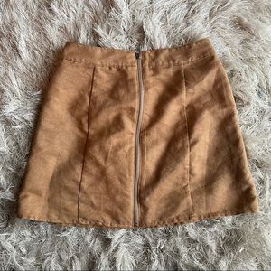 Forever 21 Super Cute Faux Suede Skirt